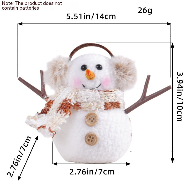 Pupazzi di Neve Natalizi